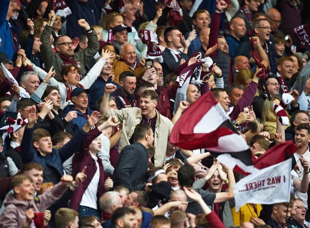 Hearts fans could be back inside Tynecastle soon.
