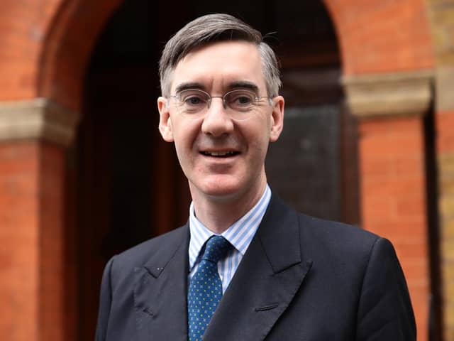 Jacob Rees-Mogg breached Covid restrictions to go to a church in Glastonbury, which was under a tier-4 lockdown (Picture: Dan Kitwood/Getty Images)