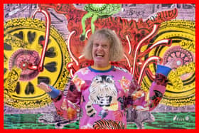 Sir Grayson Perry's Smash Hits exhibition at the Royal Scottish Academy is the biggest exhibition of his work to date. Picture: Jane Barlow/PA Wire