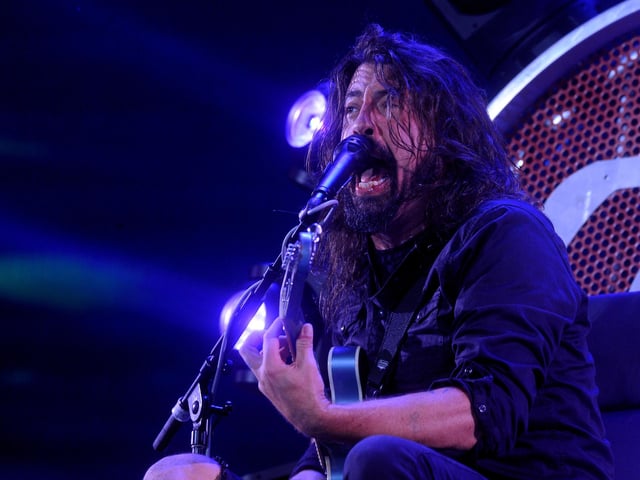Dave Grohl performs in Edinburgh. Photo: Lisa Ferguson 08/09/2015