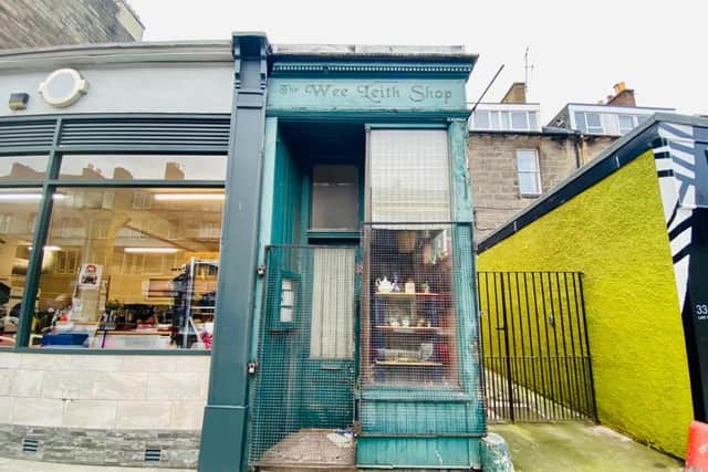 The Wee Leith Shop goes up for sale after sitting untouched for 12 years
