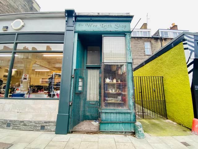 The Wee Leith Shop goes up for sale after sitting untouched for 12 years