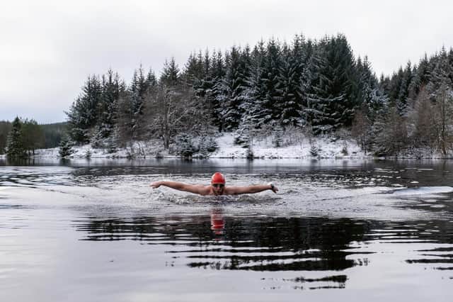 Aberfeldy-based author Calum Maclean is a wild swimmer and Gaelic language activist