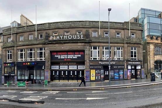 The Edinburgh Playhouse was forced to halt performances of White Christmas by the new Covid restrictions in Scotland.