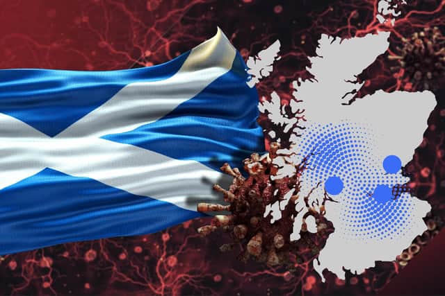 A new record number of coronavirus cases have been identified in Scotland.