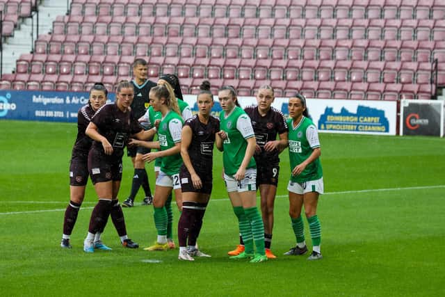 Hibs came out as 1-0 winners on Sunday. Credit: David Mollison