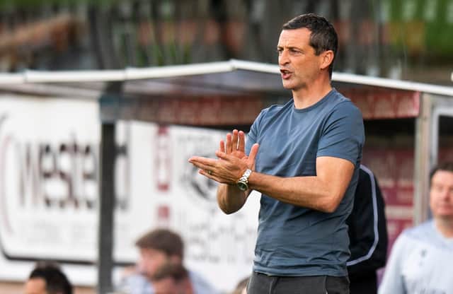 Hibs boss Jack Ross oversaw a 1-0 win over Dundee United.