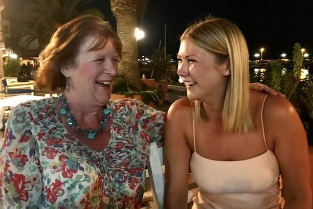 Holly Passmore (right) with her mum Connie, who died five years ago