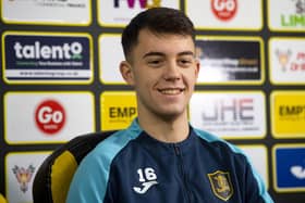 New Livingston signing Steven Bradley is hoping to make his debut against Motherwell. Picture: Craig Foy / SNS