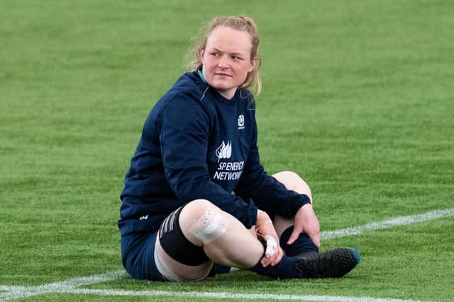 Siobhan Cattigan has been picked to play at No 8 for Scotland against England in Doncaster. Picture: Ross MacDonald/SNS