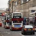 Only vehicles with the cleanest engines will be allowed in Edinburgh City Centre from next spring. Picture: Scott Louden