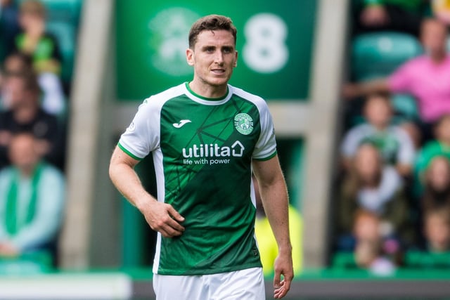 Club captain has played just two-thirds of Hibs' league games but is in joint-third with an average rating of 6.5 across his four matches.