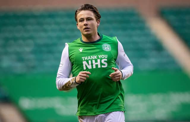 Hibs midfielder Scott Allan moves to Inverness CT on loan. Picture: SNS