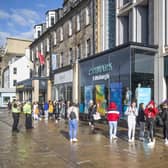 The flagship Primark Edinburgh store on Princes Street saw queues form when it reopened at the end of June. Picture: Jane Barlow/PA Wire