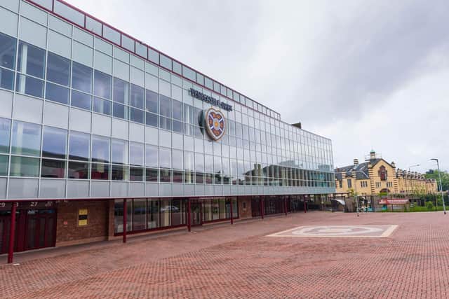 Hearts face playing in the Championship next season.