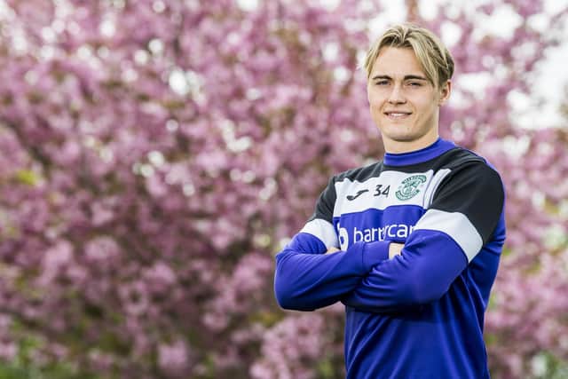 Elias Melkersen insists there is more to come from him after his first appearances for Hibs