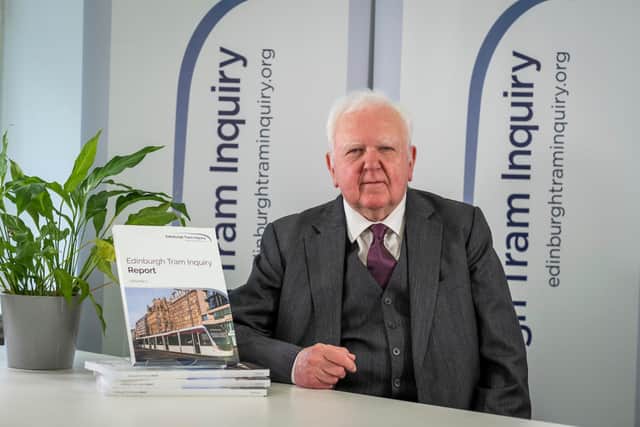 Lord Hardie's report, published in September, found "a litany of avoidable failures" and blamed the city council, its tram firm TIE and the Scottish Government.