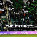 The Block Seven group were behind the tifo display at the recent league match with Rangers