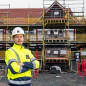 Cala Homes (East) managing director Craig Lynes, at phase two of Ravelrig Heights, Balerno. Picture: Ian Georgeson Photography