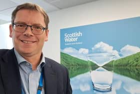 Alex Plant, Scottish Water's recently appointed CEO.