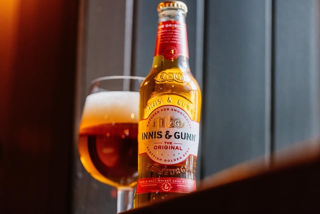 Based in the Capital, Innis & Gunn has taprooms in Leith, Edinburgh, Glasgow and Dundee. The Original is Innis & Gunn's flagship drink and Scotland's number one craft lager. What makes it unique is being matured in whisky casks to give it a deep, smooth, and rich flavour.