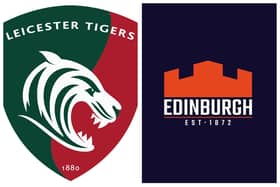 Edinburgh take on Leicester at Welford Road in the Heineken European Champions Cup round of 16