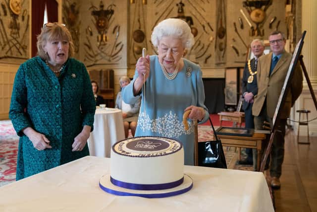 The Queen marks the anniversary of her Accession Day in quiet fashion but today met with members of the Sandringham community on the eve of the 70th anniversary of her reign.  PIC: Joe Giddens/PA Wire.