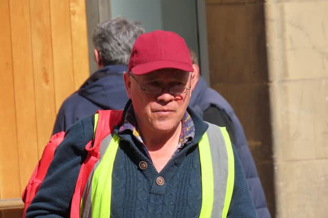 Justin Kenrick, 63, pictured outside court.
