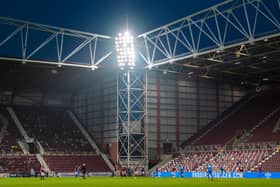Tynecastle Park, the home of Hearts. Picture: SNS