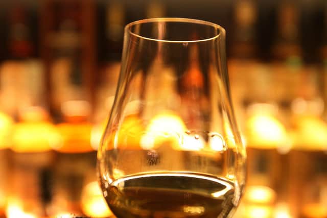 Donald Trump imposed a 25 per cent tariff on Scotch whisky as part of a trade dispute between the US and EU (Picture: David Cheskin/PA wire)