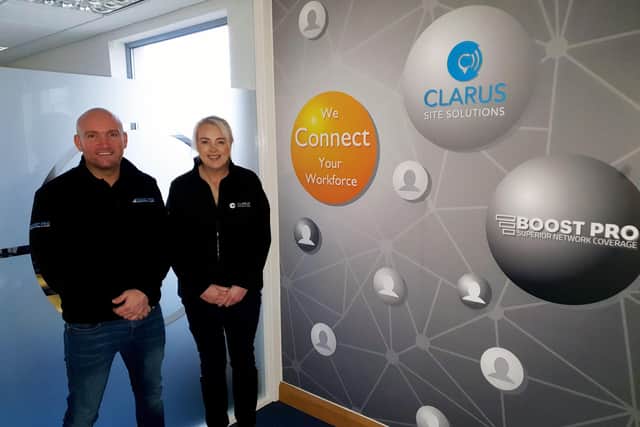Husband-and-wife team Derek and Debra Phillips, who debuted The Clarus Networks Group in 2014. Picture: contributed.