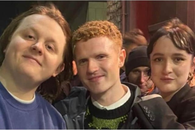 Singer Lewis Capaldi has been seen out and about in the Capital's pubs and clubs, here he is pictured posing for pictures with fans at Edinburgh venue Sneaky Pete's in January 2022.