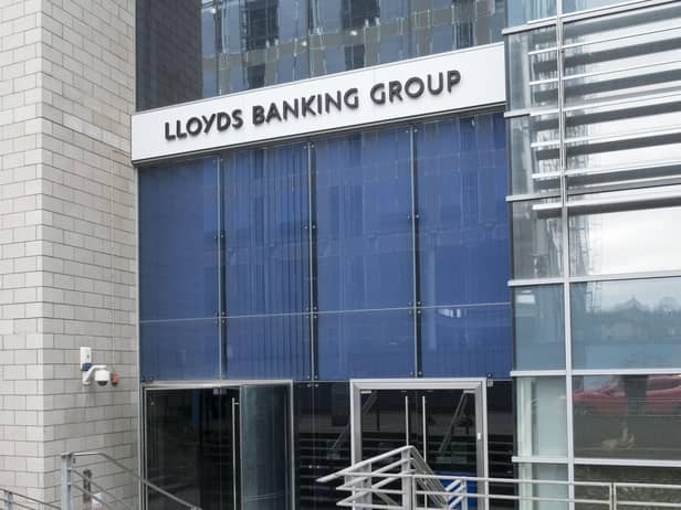Bank of Scotland owner Lloyds Banking Group has become the latest big lender to cut bad debt provisions thanks to the UK’s economic recovery. Picture: Ian Rutherford