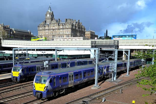 Scottish Enterprise is backing a series of projects designed to make rail transport more environmentally friendly, as well as bring jobs and inward investment to the manufacturing and engineering sectors. Picture: Jane Barlow