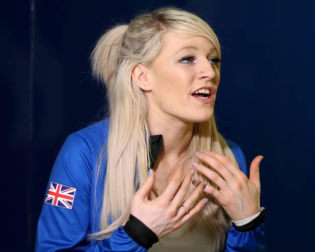 Elise Christie says she is aiming to return to competitive speed skating at the 2026 Winter Olympics
