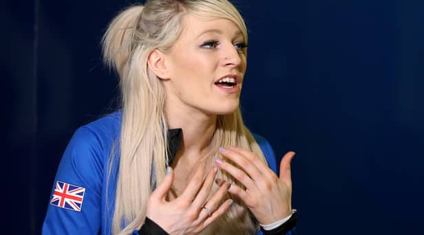 Elise Christie says she is aiming to return to competitive speed skating at the 2026 Winter Olympics