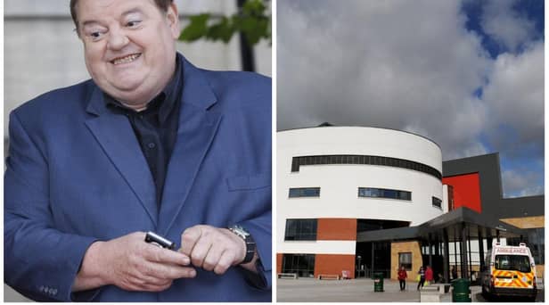 Robbie Coltrane died at Forth Valley Royal Hospital in Larbert on Friday, after a period of ill health. (Photo credit: Joel Ryan/Gary Hutchison)
