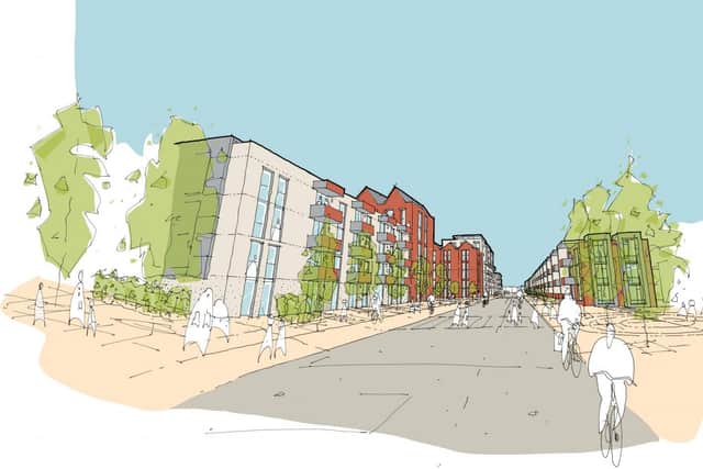 The first visualisations of the new 'urban quarter' see The Gyle transformed into a vibrant mixed use area for residents and those travelling to the area