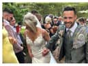 Josh Taylor ties the knot with Danielle Murphy and keeps his promise ‘not to walk down aisle with a black eye’. Photo: Josh Taylor Instagram