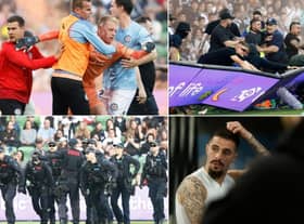 Shocking scenes marred the derby between Melbourne City and Melbourne Victory with fans invading the pitch and the match abandoned