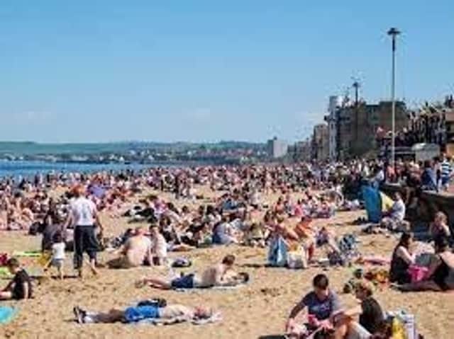 Temperatures up to 27c are predicted by the Met Office for Scotland