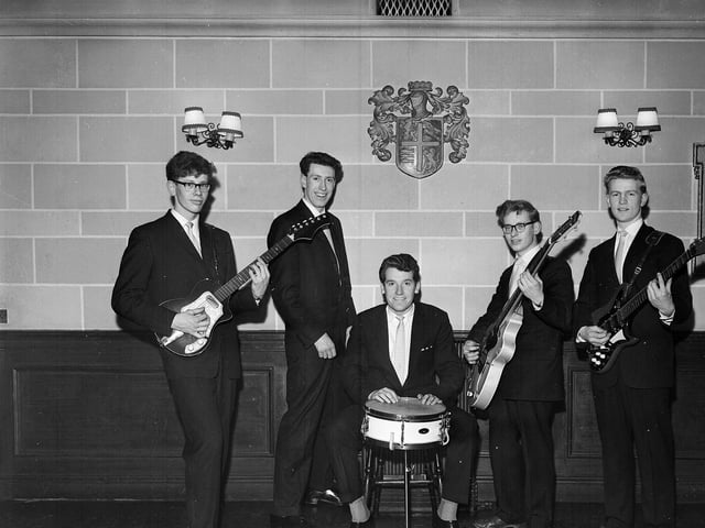 George Watson's College band 'Unit One', who won the the first heat of the Edinburgh Progressive Association competition at the Palais in 1963.