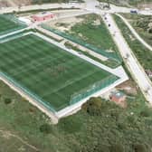 Hibs will play Europa at the Estepona Football Center. Picture: Estepona Football Center YouTube / Screengrab