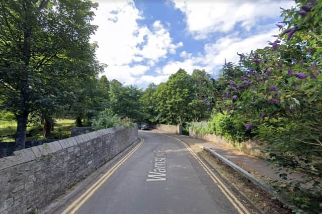 Warriston Road, which has been shut as part of the council's active travel measures.