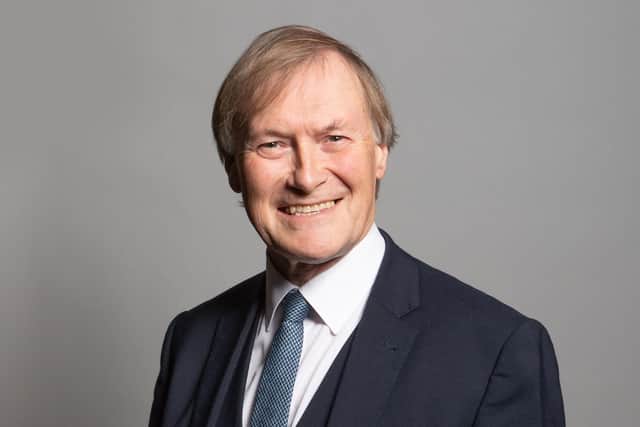 David Amess was said to have been stabbed "multiple times"