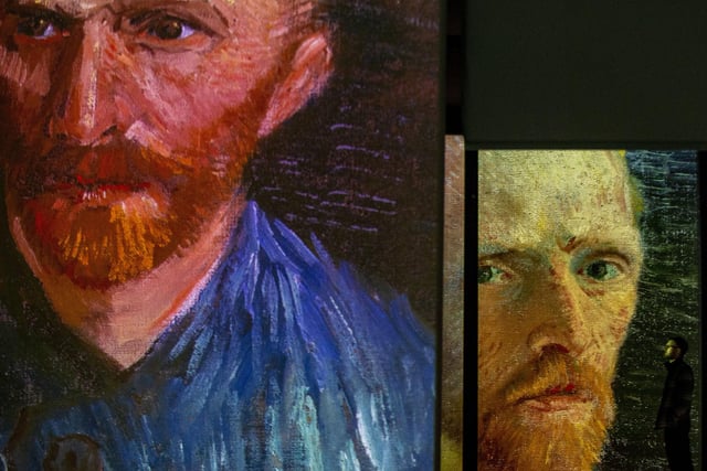 Van Gogh's self portraits are thought to give an insight into the mental struggles the artist was facing in his life, with some showing him with a bandaged ear after he cut it off.

Picture: Lisa Ferguson