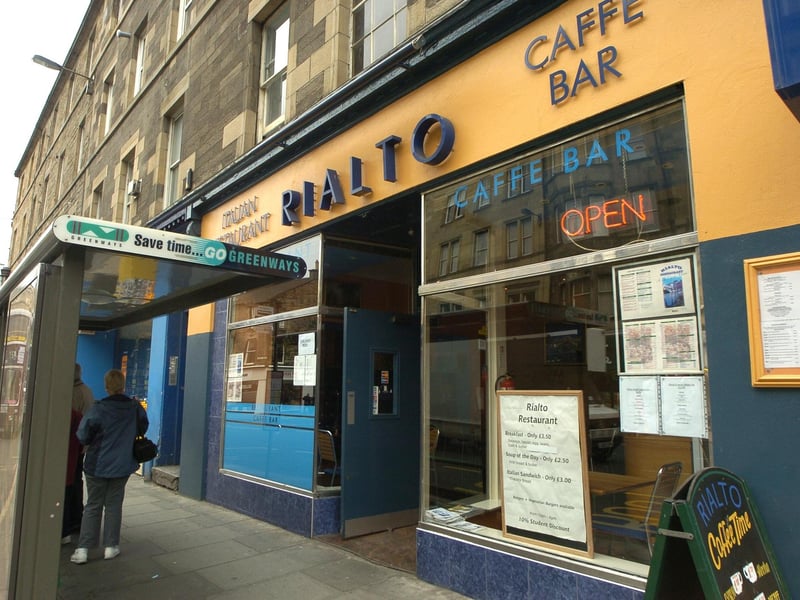 The Rialto Cafe Bar on Home Street, Tollcross.