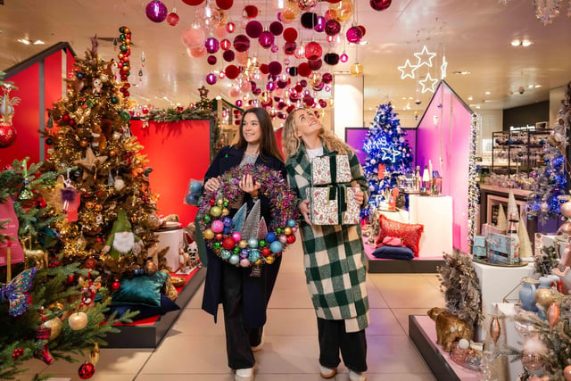 John Lewis buyers predict that enough lines of fairy lights will be sold over the festive period to stretch from their Exeter to Edinburgh shops and back.