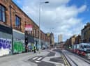 The new cycle lane on Leith Walk has been mocked by Edinburgh locals on social media.
