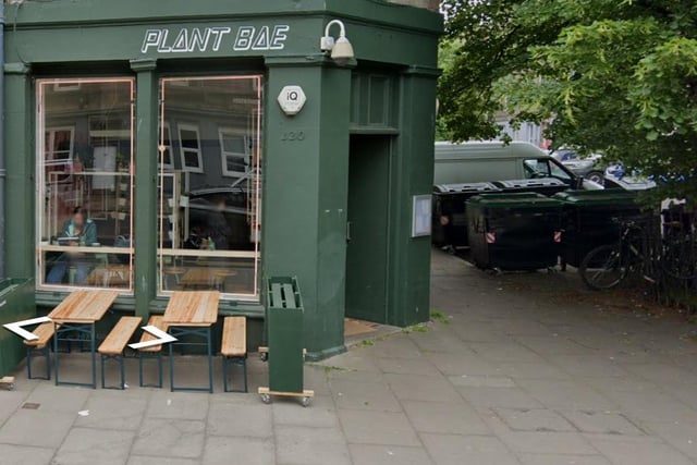 Plant Bae in Easter Road is a quirky cafe with with indoor and outdoor seating. Most of the food is vegan and they have a changing menu of sandwiches, toasties and brunch items like granola and French toast. They serve baked goods galore, including a creative selection of pastries and vegan brownies.